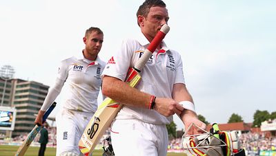 First Test – England by 14 runs