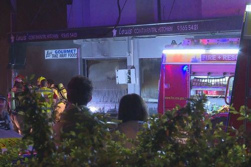 Lewis' Continental Kitchen was damaged in a fire in October.