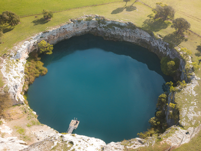South Australia Blue Hole sinkhole