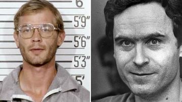 Serial killers Jeffrey Dahmer and Ted Bundy