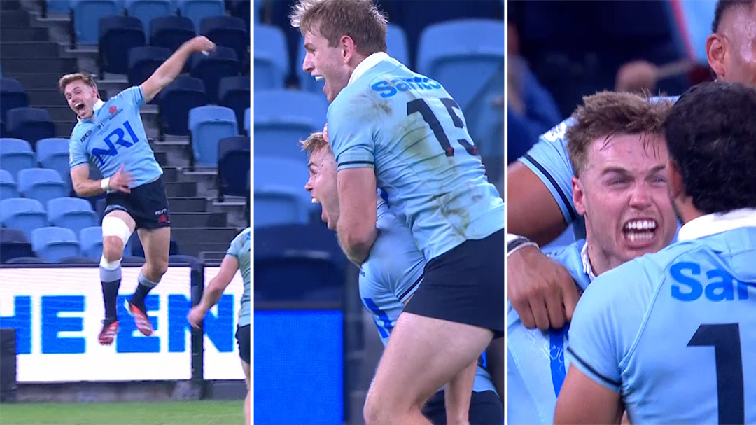 'It was torture': The emotional backstory to wild Waratahs scenes after Will Harrison's game winner