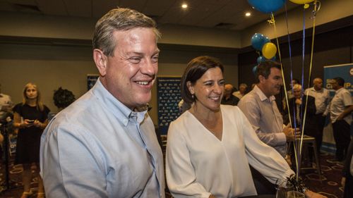 Tim Nicholls at the Nerang RSL. (AAP)