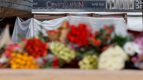 Hundreds of mourners gathered to commemorate the victims.