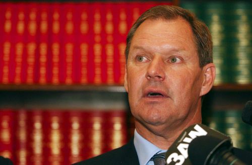 Robert Doyle after being elected as the leader of the Victorian Liberal party in 2002. (AAP)