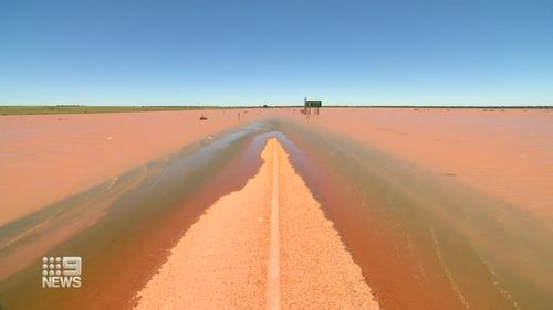 South Australian Premier Steven Marshall travelled to flood affected Port Augusta. 