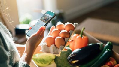 Many families are using online shopping to meet their grocery needs during lockdown due to the pandemic.