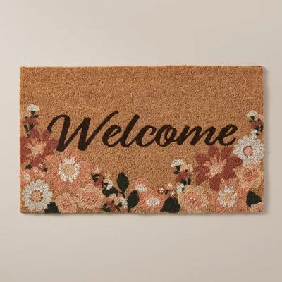 Ivy welcome coir doormat: $15