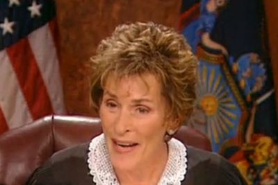<b>Judge Judy Perfect Put-down:</b> "Dumb ideas come from people who have dumb brains."