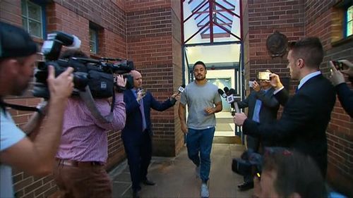 Hayne did not make a comment on the alleged offences.