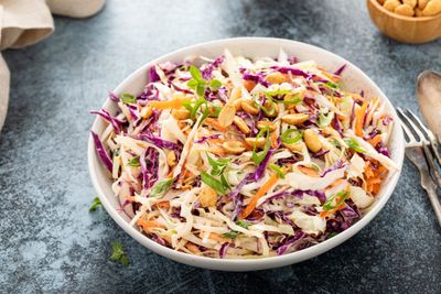 Salad dressings to go easy on: Coleslaw