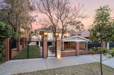 Modern provincial-style property in Australia on the market.