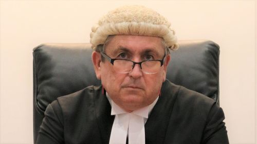 Judge John Burns has been presiding over the Zachary Rolfe trial.