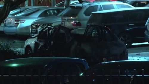The 15-year-old boy was walking past the car at the time of the explosion. (9NEWS)