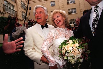  Bob Hawke wed Blanch d'Alpuget at The Ritz Carlton, Double Bay in 1985. 