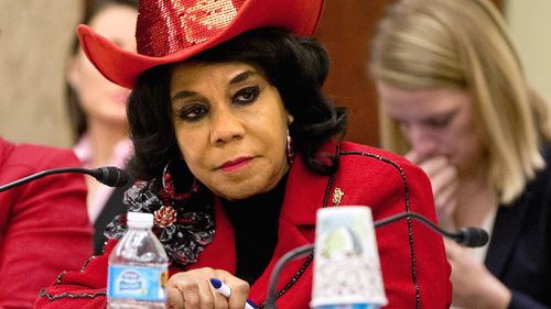 Republican congresswoman Frederica Wilson made the claim about the president's comments. (AAP)
