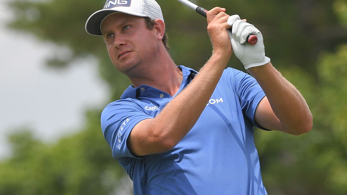 Harris English won the Travelers Championship on the eighth playoff hole.