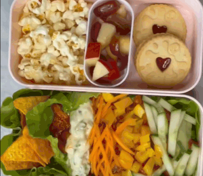 Teen goes viral for homemade lunches she makes for parents.
