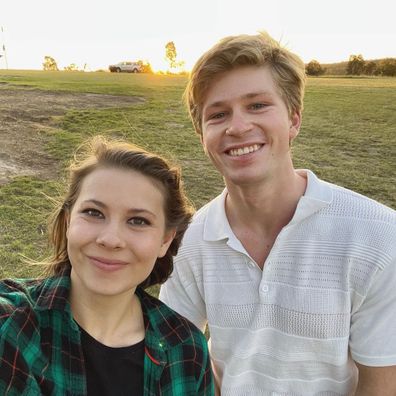 Bindi Irwin and Robert Irwin