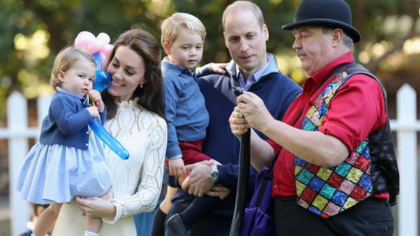 Kate Middleton and Princess Charlotte and Prince George