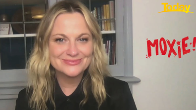 Amy Poehler directs and stars in 'Moxie'. 