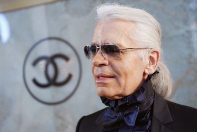 Fashion Designer Karl Lagerfeld 