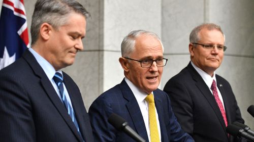 Mathias Cormann threw his support behind Malcolm Turnbull after he managed to will a leadership ballot earlier this week.
