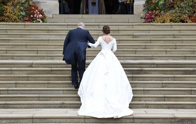 Princess Eugenie Jack Brooksbank second wedding anniversay: Royal Wedding  lookback - 9Honey