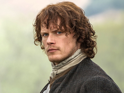 Outlander, Jamie Fraser played by actor Sam Heughan