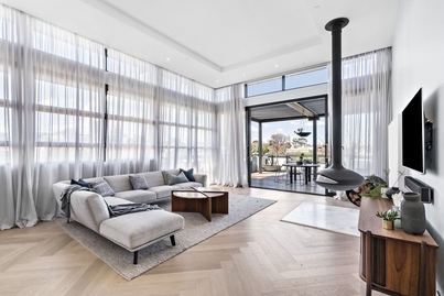 Norm and Jess' Gatwick penthouse listed for the first time since The Block auctions