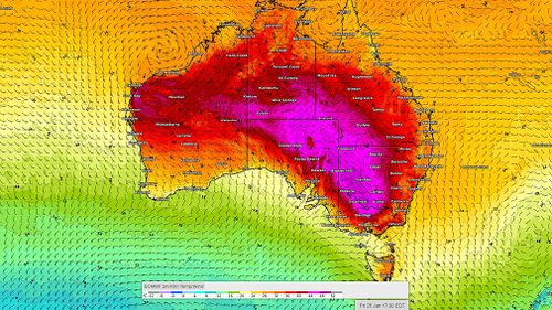 The warm and sunny conditions extend after weeks of intense heatwave conditions across Australia.