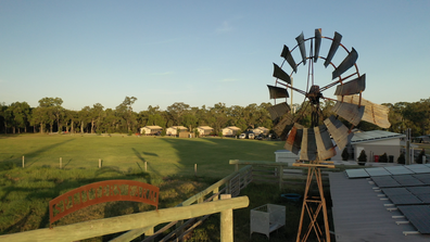 Splitters Farm. An animal rescue farm and getaway run by Carly and Ashley Clark in Bundaberg.