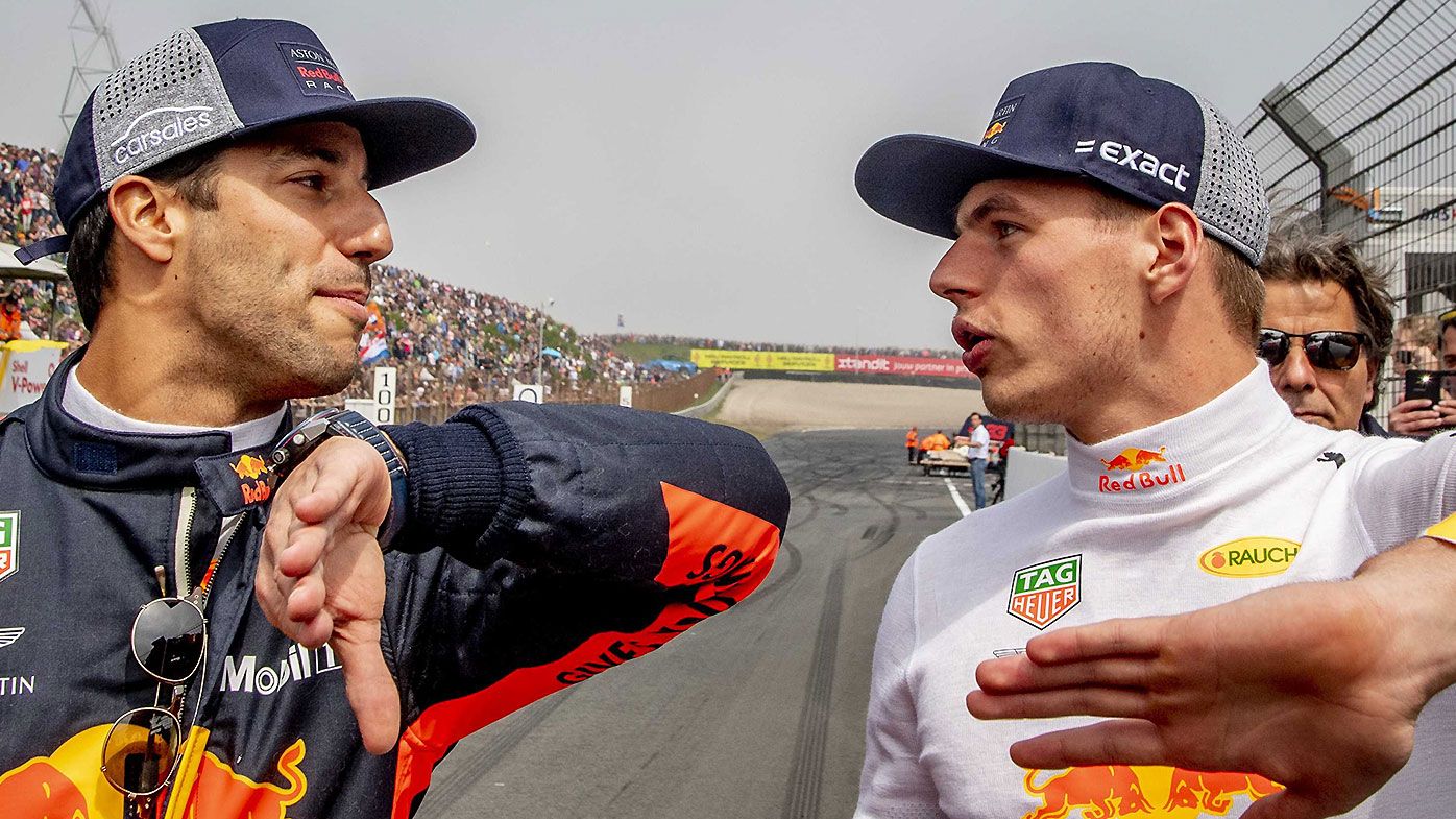 Max Verstappen's father reveals feud between son and Daniel Ricciardo at Mexican GP