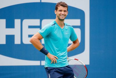 Dimitrov has been dubbed 'Baby Fed' for his similarities to Roger Federer.