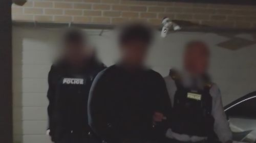 O jovem de 21 anos foi preso em sua casa em Werribee no início deste ano.