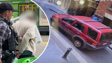 A man has been arrested over an alleged hit-run in the Melbourne CBD.