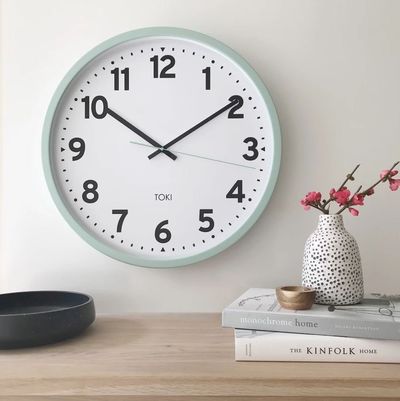 <p>If your kids are little enough you can fool them into going to bed early by changing the clocks. Oh, look at that? Is that the time? Time for bed little ones.</p>
<p><a href="https://www.hardtofind.com.au/157040_kennett-silent-sweep-wall-clock-50cm-various-colours-by-toki" target="_blank">Kennett Silent Sweep Wall Clock by Toki, $139.</a></p>