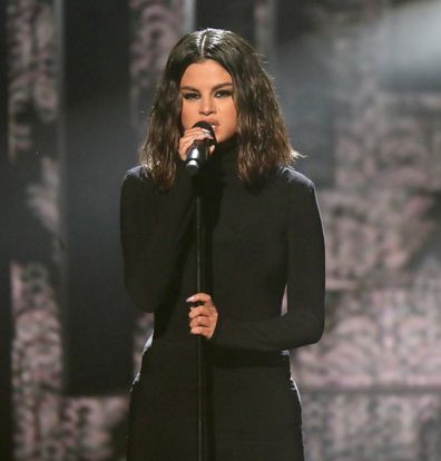 Selena Gomez, performs onstage, American Music Awards 2019