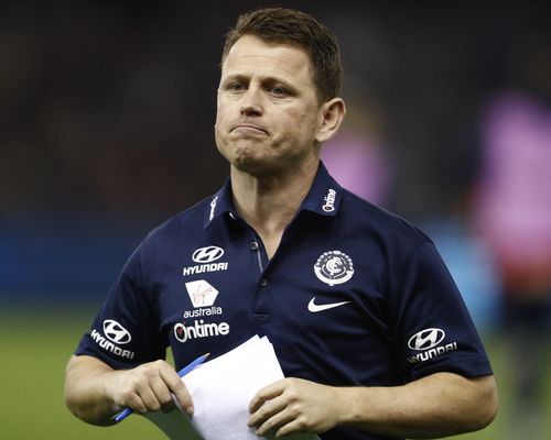 Brendon Bolton will face huge pressure if he is unable to turn around the dire form of Carlton this coming season.