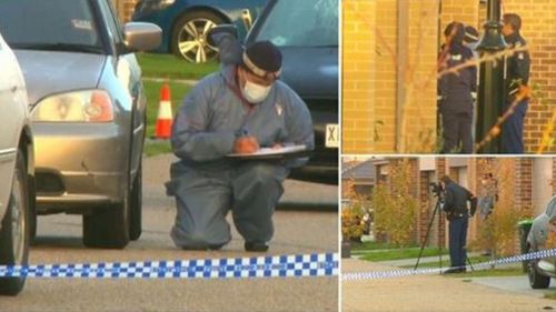 The suspects reportedly intended to kill a former Mongols MC bikie who lived on the same street. (9NEWS)