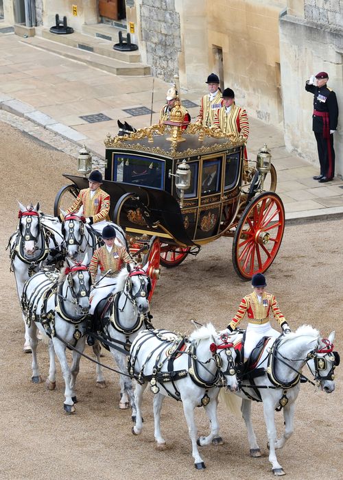 King Charles III and US President Donald Trump