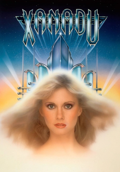 Film cover for Xanadu, featuring Olivia Newton-John.