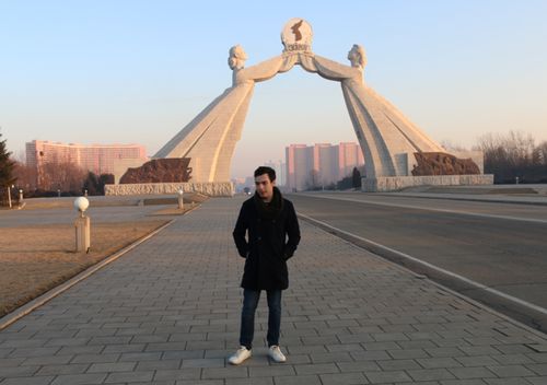 Vexxed at an unknown location in North Korea. Source: Supplied