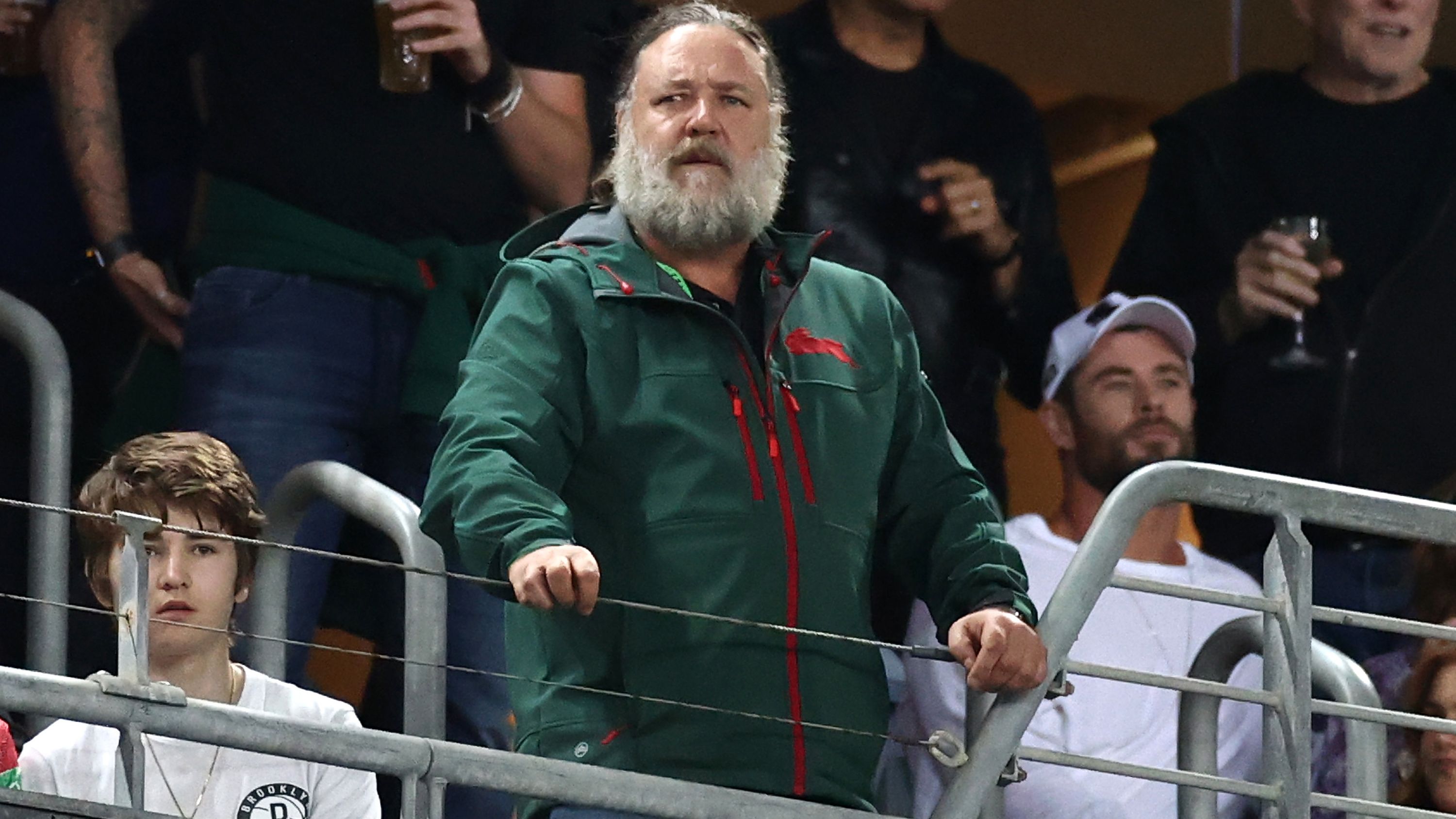 Burgess brothers allegedly caught in  'kerfuffle' inside Russell Crowe's Rabbitohs box