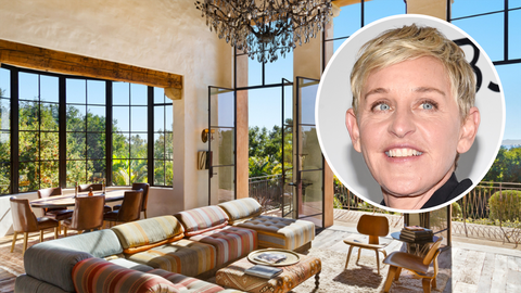 Quotes from prolific house flipper Ellen DeGeneres on interior design and architecture. 