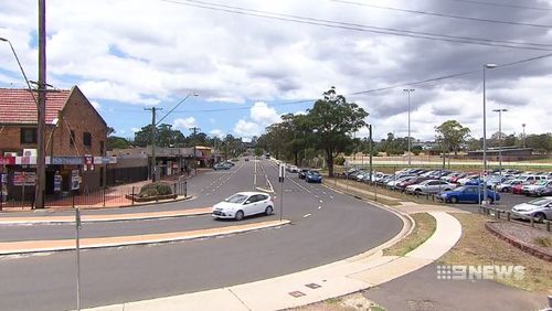 This is what the roads around Leumeah Station look like now...