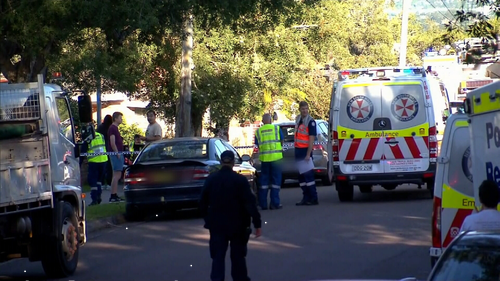 A home in Sydney's inner-west has exploded.