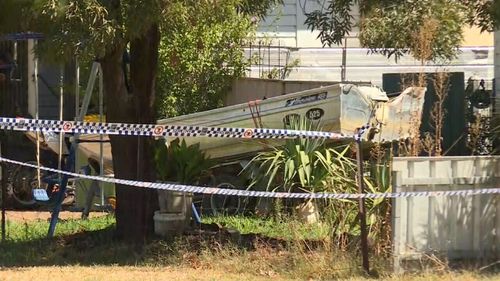 Emergency services were called to a home in Corowa around midday. (9NEWS)