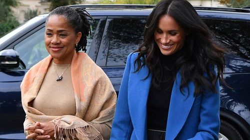 Meghan's mother Doria is "very happy" about the news.