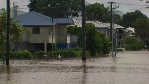 About 200 homes were inundated at Ingham, and some Innisfail residents also evacuated. (9NEWS)