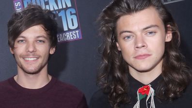 Louis Tomlinson and Harry Styles